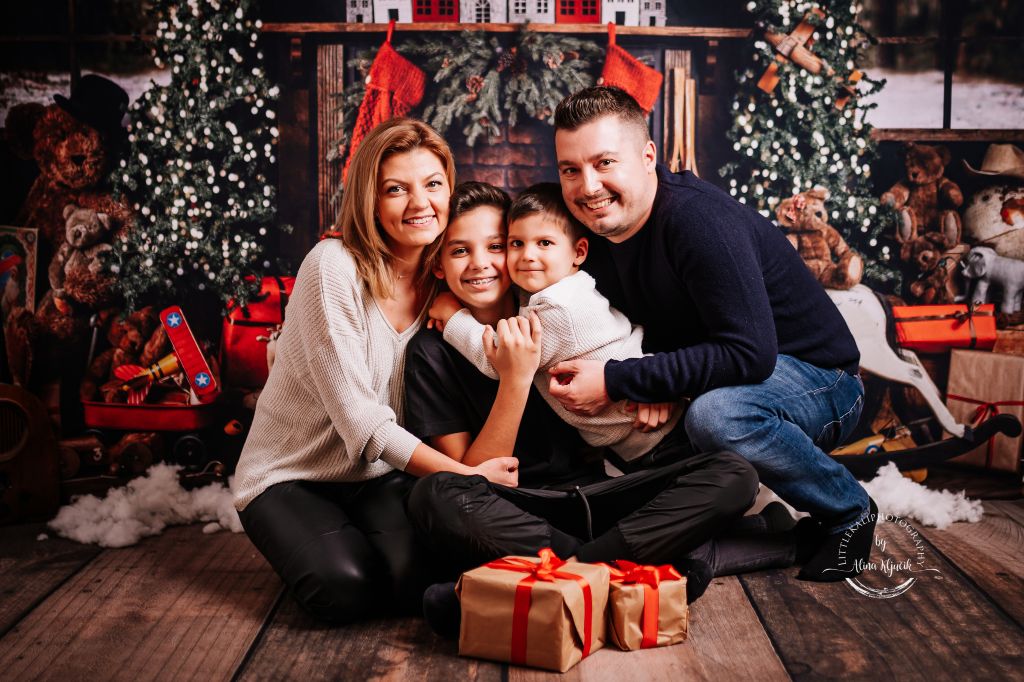 Fotografie de familie in studio