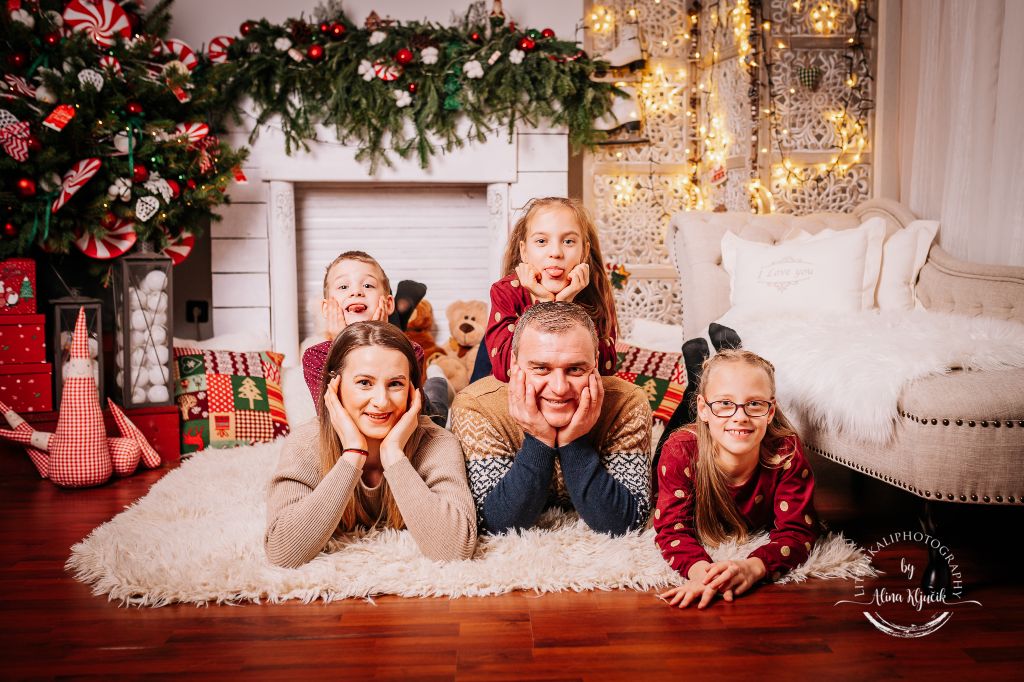 Fotografie de familie in studio