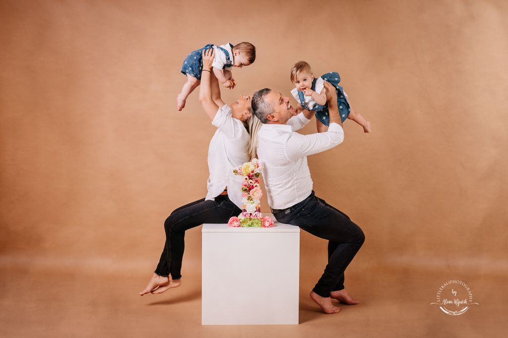 Fotografie de familie in studio