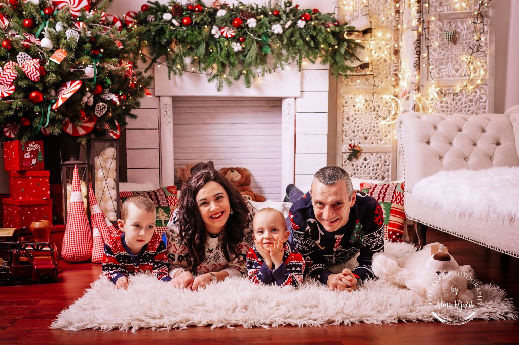 Fotografie de familie in studio